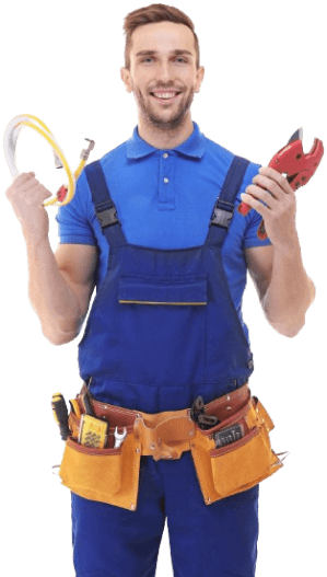 فني تكييف الكويت يحمل أدوات تصليح وصيانة