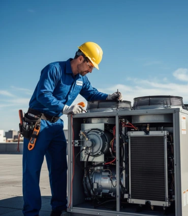 صيانة وحدات تكييف مركزي في الكويت للمباني والشركات