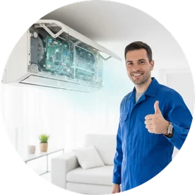 استمتع بهواء بارد ونقي مع ضمان الصيانة.